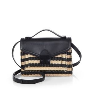 *Host Pick* LOEFFLER RANDALL LEATHER CANVAS BAG